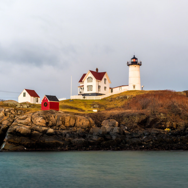 Nubble Lighthouse – Awakening Storm Nubble Lighthouse - Awakening Storm
