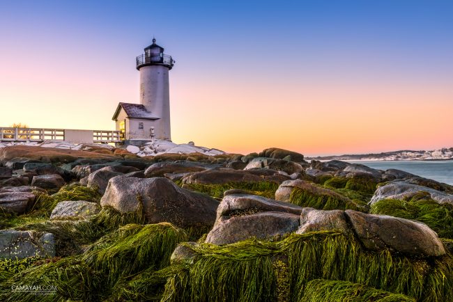 Annisquam_Harbor_Light_Seaweed_Waterfalls