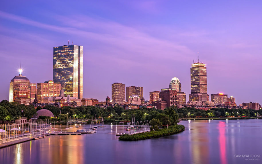 Boston Skyline Images and Prints by David Matthews Jr | Boston, MA ...