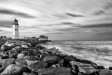 Scituate Lighthouse - Passing Storms